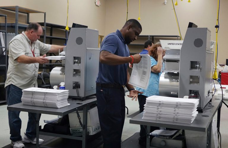 Swing State Voting Systems Were Left Connected to the Internet for Months, Report Says